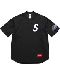 Supreme - S Logo Baseball Henley "Ss25 - Lyst