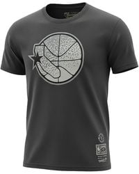Mitchell & Ness - Nba Golden State Warriors Sneak Ss T-Shirt "Golden State Warriors Sneak" Bmctgrey-Sfwmm18154" - Lyst