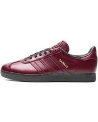 adidas - Gazelle "burgundy" Shoes - Lyst