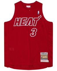 Mitchell & Ness - Christmas Day Jersey "Nba Miami Heat 2012 Dwyane Wade" Ajy44975 Mhe12Dwascar" - Lyst