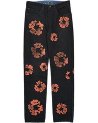 DENIM TEARS - Levi's 501 The Cotton Wreath Logo Jeans Clay" Dt611" - Lyst
