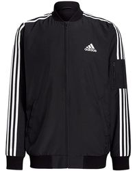 adidas - Essentials Woven 3-Stripes Jacket Gv5254" - Lyst
