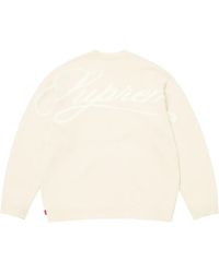 Supreme - Angora Script Sweater "Fw25 - Lyst