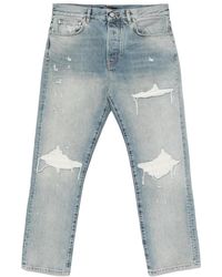Amiri - Suede Straight Mx1 Jean "Antique" Amdngh1085 406" - Lyst