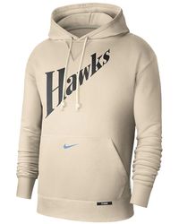 Nike - Nba Hawks Dri-Fit Standard Issue City Edition Hoodie "Khaki" Fz0474 140" - Lyst