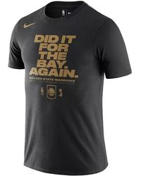 Nike - Nba Gs Warriors "Did It For The Bay Again" T-Shirt 561416 00A" - Lyst