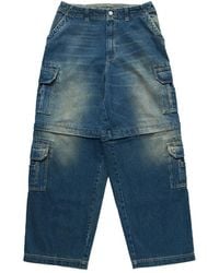 Vetements - Hip-Hop Cargo Jeans Vintage Uh76Dp350Bg" - Lyst