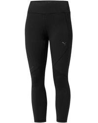 PUMA - Ignite 3/4 Tights ( Black) Casual Pants - Lyst