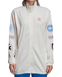 adidas - Athletic Track Jacket "Chalk Dh4196" - Lyst