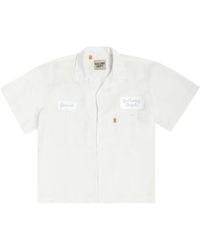 GALLERY DEPT. - Mechanic Embroidered Patch Short Sleeve Button Up Shirt "Antique" Gd380" - Lyst