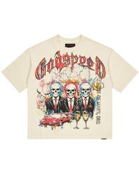 GODSPEED NEW YORK - A.T.H. T-Shirt "Bone" Gs165" - Lyst