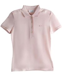 Lacoste - Slim Fit Stretch Mini Piqué Polo Shirt "Nidus" Pf5462 Ady" - Lyst