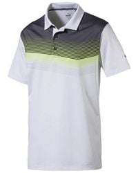 PUMA - Road Map Polo "Bright Acid Lime" 574555 05" - Lyst