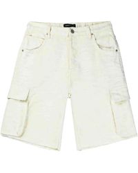 Purple Brand - Jacquard Cargo Shorts "Antique" P022 Jcsw224" - Lyst