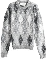 ERL - Argyle Sweater 13N008" - Lyst
