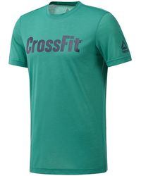 Reebok - Crossfit Forging Elite Fitness T-Shirt "Emerald" Dy8438" - Lyst
