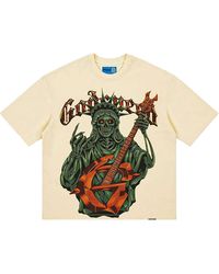 GODSPEED NEW YORK - Liberty Rock T-Shirt "Bone" Gs266" - Lyst