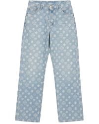 CASABLANCA - Relaxed-Fit Monogram Jeans Aw25 Tr 356 01" - Lyst
