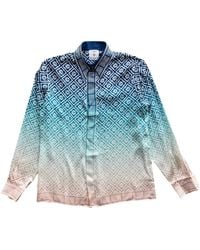 CASABLANCA - Classic Long-Sleeve Patterned Silk Shirt U Mps25 Sh 021 01" - Lyst
