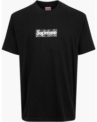 Supreme San Francisco Box Logo Tee in Black for Men | Lyst