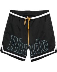Rhude - Logo Basketball Swim Shorts Rhps25Sh01005" - Lyst