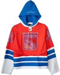Murd333r.fm - Swamp Angels Rhinestone Logo Hooded Hockey Jersey Sweatshirt Multi" 76798D52" - Lyst
