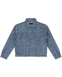 Who Decides War - Woven Trucker Jacket 1131220010Ss24" - Lyst