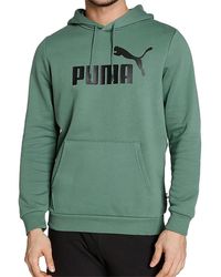 PUMA - Ess+ 2 Color Big Logo Hoodie Fl 846849 25" - Lyst