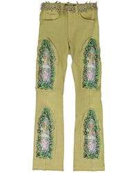 Who Decides War - Garden Glass Thorned Pants "Tan" 11200680022Aw23" - Lyst