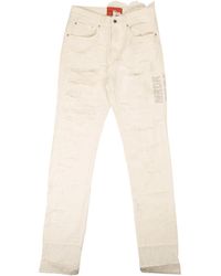 Who Decides War - Ripped Lace Detail Five Pockets Zip Fly 100000203Alddj" - Lyst
