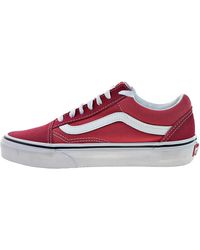 Vans - Old Skool "Crimson- Vn0A38G1Q9U" - Lyst