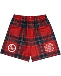 Eric Emanuel - Ee X Sicko Exclusive Basic Shorts "Plaid/ /Multi" Ee1004" - Lyst