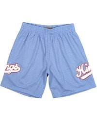 Mitchell & Ness - Swingman Shorts "Nba Sacramento Kings 85" Smshsb19043 Skiltbl85" - Lyst
