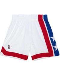 Mitchell & Ness - Alternate Shorts "Nba New Jersey Nets 2005" Ashr4488 Njn05Pppwhit" - Lyst