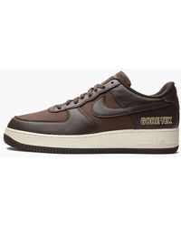 Nike Leather Air Force 1 Gtx in Olive (Green) for Men - Lyst