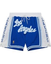 Mitchell & Ness - Just Don 7In Shorts "Nba Lakers" Pfsw7546 Lalyypppblwh" - Lyst