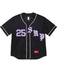 Supreme - Old English Baseball Jersey "Ss25 - Lyst