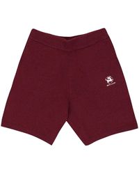 Sinclair - Boucle Shorts "Burgundy" Boucle Shorts" - Lyst