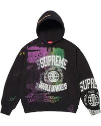 Supreme - Overprint Hooded Sweatshirt "Ss26 - Lyst