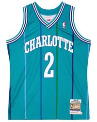 Mitchell & Ness - Authentic Road Jersey "Nba Charlotte Hornets 92 Larry Johnson" Ajy4Gs18070 Choteal92Ljo" - Lyst