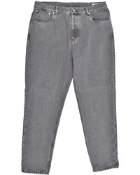 Brunello Cucinelli - Straight Fit Five Pocket Denim Style Jean Pants "Washed" Brun747" - Lyst