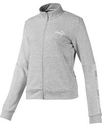 PUMA - Amplified Full Zip Jacket "Light Heather" 580472 04" - Lyst