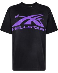 HELLSTAR - Sport Logo Gel T-Shirt Hs01Scc001 Pur" - Lyst
