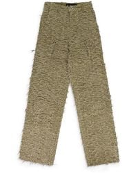 Who Decides War - Husk Wide Leg Pants "Tan" 1120750022Ss24" - Lyst