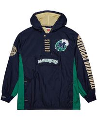 Mitchell & Ness - Team Og 2.0 Anorak Windbreaker Vintage Logo "Nba Mavericks" Ojpo7093 Dmayypppnavy" - Lyst