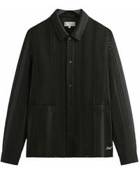 Kith - Ladder Lace Boxy Collared Overshirt 37" - Lyst