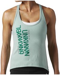 Reebok - Crossfit Muscle Tank "Winter Sage" Ac4188" - Lyst