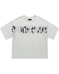 Purple Brand - Heavyweight Textured Jersey T-Shirt M1057 Htof126" - Lyst