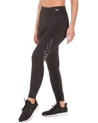 PUMA - On The Brink Logo Leggings - Lyst