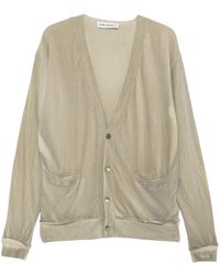 Our Legacy - Parallel Cardigan "Moss Spray Dye Cherub Wool" M2263Pm" - Lyst